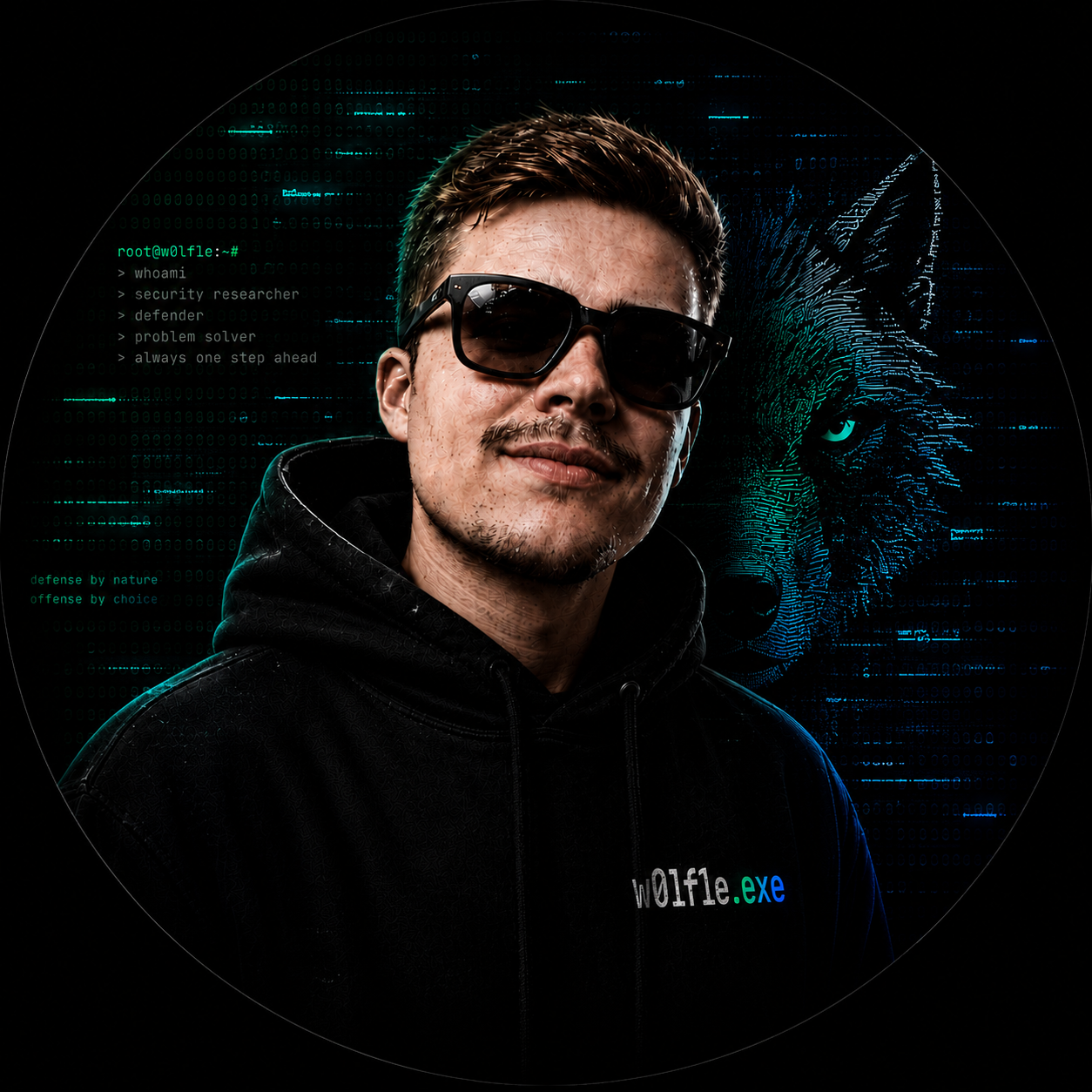 w0lf1e portrait